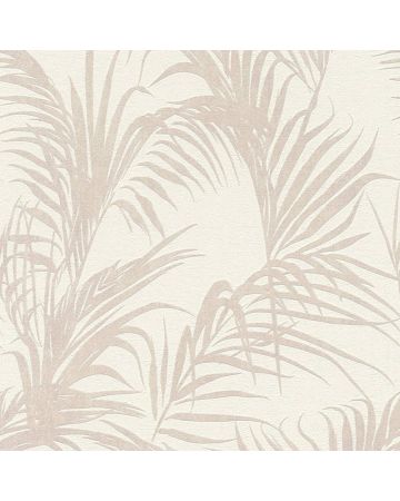 Papel pintado plantas beige crudo 042gHAR