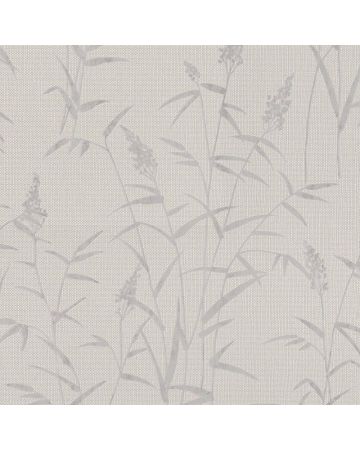 Papel pintado plantas gris 055gHAR