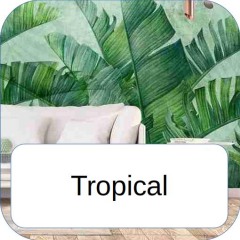 Papel pintado tropical